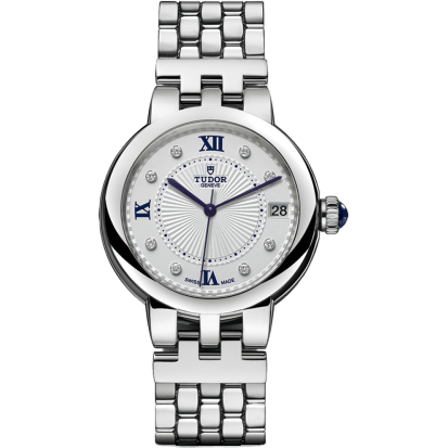 Clair de Rose 34 Stainless Steel / Silver-Diamond / Bracelet