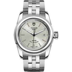 Glamour Date 26 Stainless Steel / Silver / Bracelet