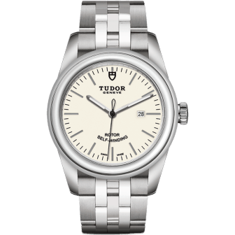 Glamour Date 31 Stainless Steel / Opaline / Bracelet