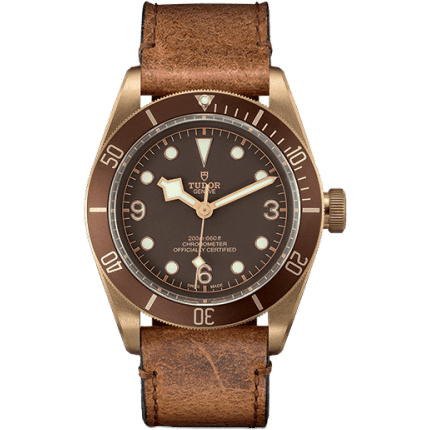 Heritage Black Bay Bronze / Brown / Leather