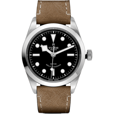 Heritage Black Bay 36 Stainless Steel / Black / Strap