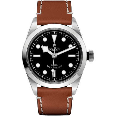 Heritage Black Bay 36 Stainless Steel / Black / Strap