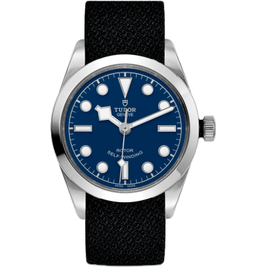 Heritage Black Bay 36 Stainless Steel / Blue / Fabric