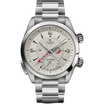 Heritage Advisor Stainless Steel / TItanium / Silver / Bracelet