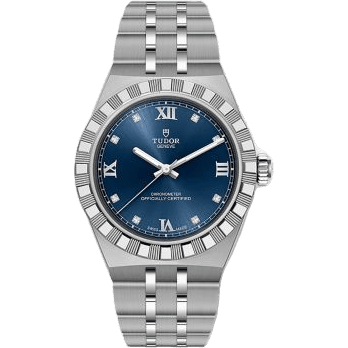 Royal Day-Date 30 Stainless Steel / Blue Diamond
