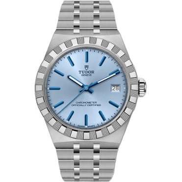 Royal Day-Date 36 Stainless Steel / Light Blue
