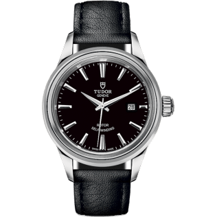 Style 28 Stainless Steel / Black / Strap