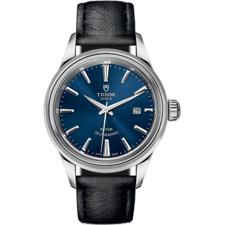 Style 28 Stainless Steel / Blue / Strap