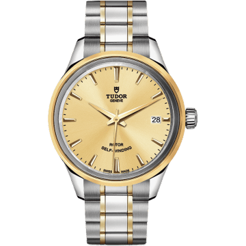 Style 34 Stainless Steel / Yellow Gold / Champagne / Bracelet