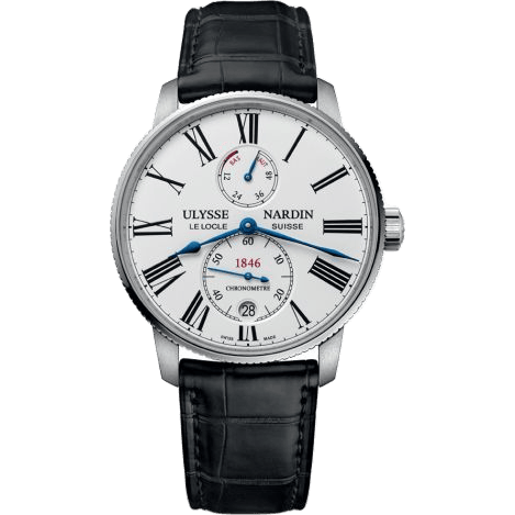 Marine Torpilleur Stainless Steel / White / Alligator