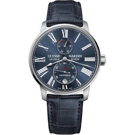 Marine Torpilleur Stainless Steel / Blue / Alligator