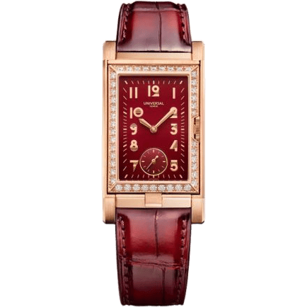 Cabriolet Prêt-à-Porter Rose Gold - Diamond / Red