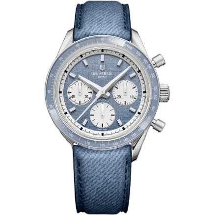 Compax Capsule Stainless Steel / Brushed Indigo