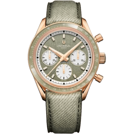 Compax Capsule Rose Gold / Sage Green
