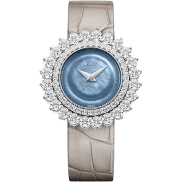 Disco Mini Lace White Gold - Diamond / Blue MOP