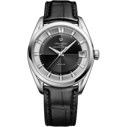 Polerouter Prêt-à-Porter Date Stainless Steel / Black