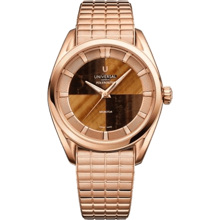 Polerouter Hardstone Rose Gold / Tiger's Eye / Bracelet