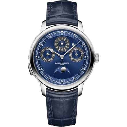 Les Cabinotiers Minute Repeater Perpetual Calendar White Gold / Blue