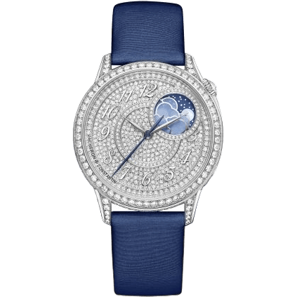 Égérie Moonphase 37 White Gold - Diamond / Diamond