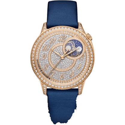 Égérie Moonphase 37 Rose Gold - Diamond / Diamond