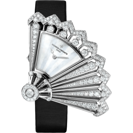 Heures Créatives Heure Discrète White Gold / Diamond / Diamond