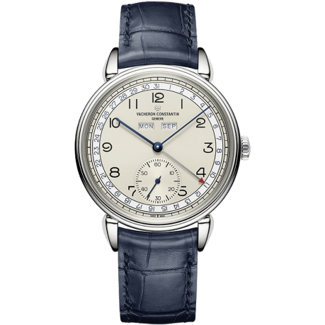Historiques Triple Calendrier 1942 Stainless Steel / Silver / Blue