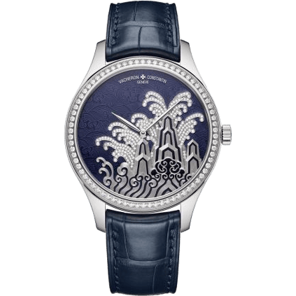 Métiers d'Art Tribute to Traditional Symbols - Moonlight Slivers / White Gold