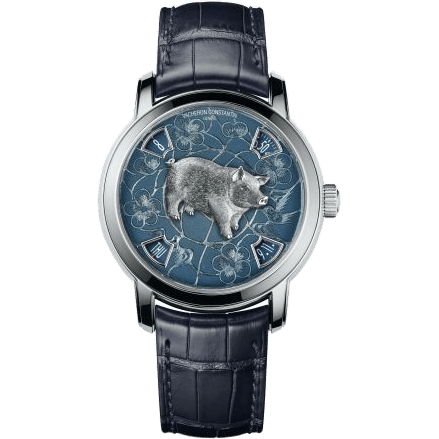 Métiers d'Art The Legend of the Chinese Zodiac Year of the Pig Platinum