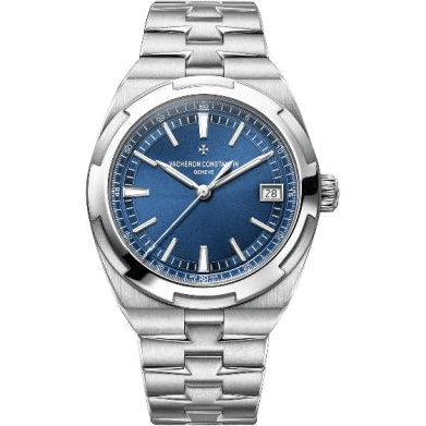 Overseas Date Stainless Steel / Blue