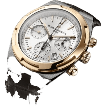Overseas Chronograph Stainless Steel / Pink Gold / Silver