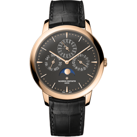 Patrimony Perpetual Calendar Pink Gold / Anthracite