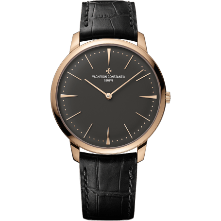 Patrimony Contemporaine 40 Manual-Winding Pink Gold / Anthracite
