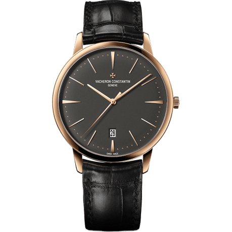 Patrimony Contemporaine Self-Winding Pink Gold/ Anthracite