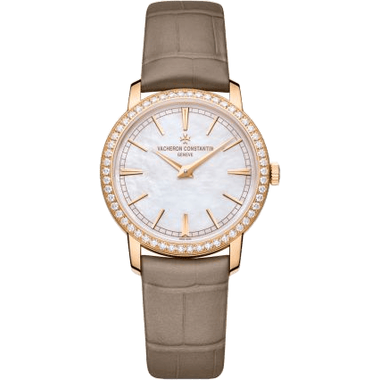 Traditionnelle Manual-Winding 33 Pink Gold - Diamond / MOP