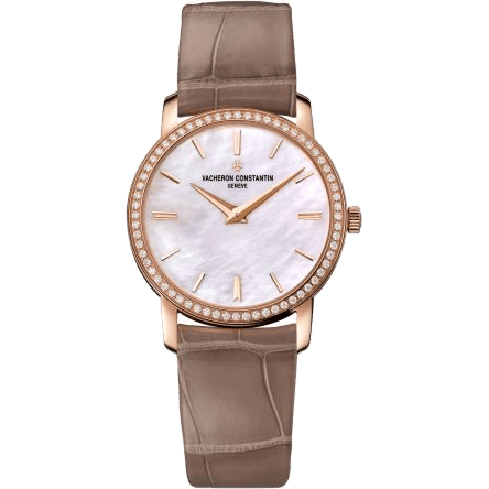 Traditionnelle Quartz Pink Gold / Diamond / MOP