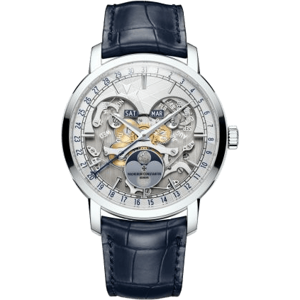 Traditionnelle Complete Calendar Openface Platinum / 170th Anniversary