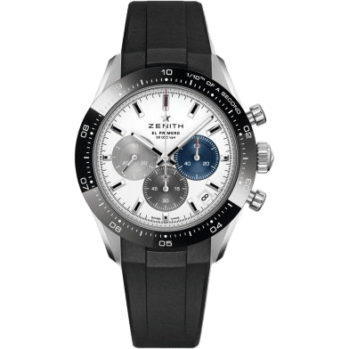 Chronomaster Sport Stainless Steel / White / Rubber