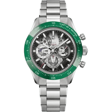 Chronomaster Sport Skeleton Stainless Steel / Green