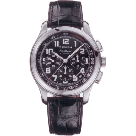 Class Sport El Primero Stainless Steel / Black / Strap
