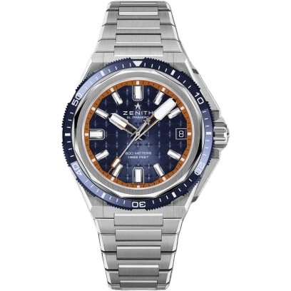 Defy Extreme Diver Titanium / Blue