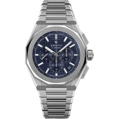 Defy Skyline Chrono Stainless Steel / Blue