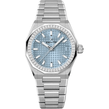 Defy Skyline 36 Stainless Steel - Diamond / Ice Blue / Boutique Edition