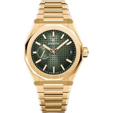 Defy Skyline Yellow Gold / Green