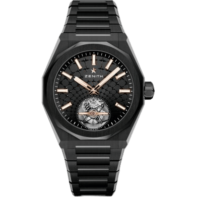 Defy Skyline Tourbillon Ceramic / Black