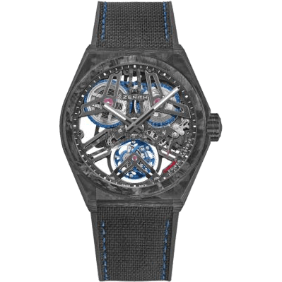 Defy Fusee Tourbillon Full Carbon / Skeleton / Cordura