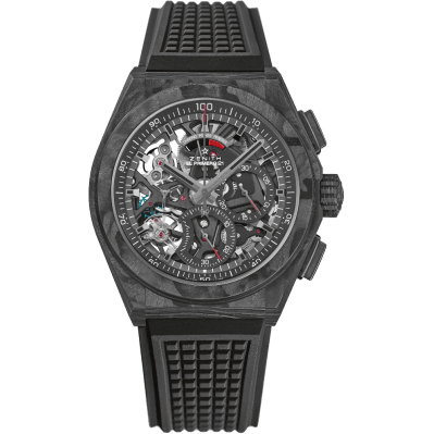 Defy El Primero 21 Full Carbon / Skeleton / Rubber