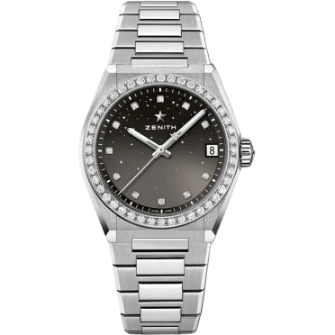 Defy Midnight Stainless Steel / Diamond / Grey