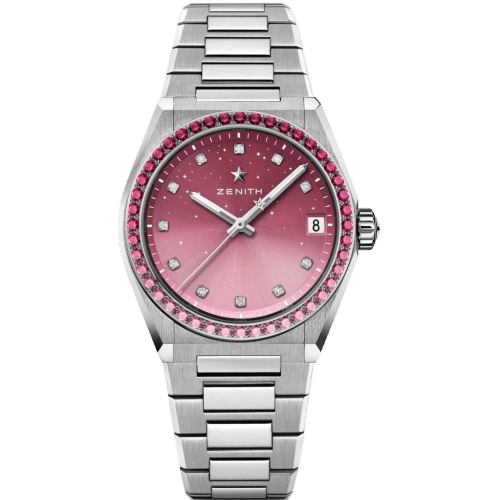 Defy Midnight Stainless Steel / Pink Ribbon