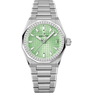 Defy Skyline 36 Stainless Steel - Diamond / Green