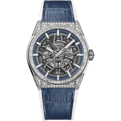 Defy Classic Titanium / Diamond / Skeleton / Alligator